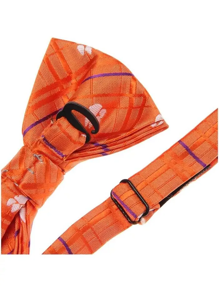 Мужской оранжевый галстук-бабочка Clemson Tigers Oxford Eagles Wings — изображение 2 из 2