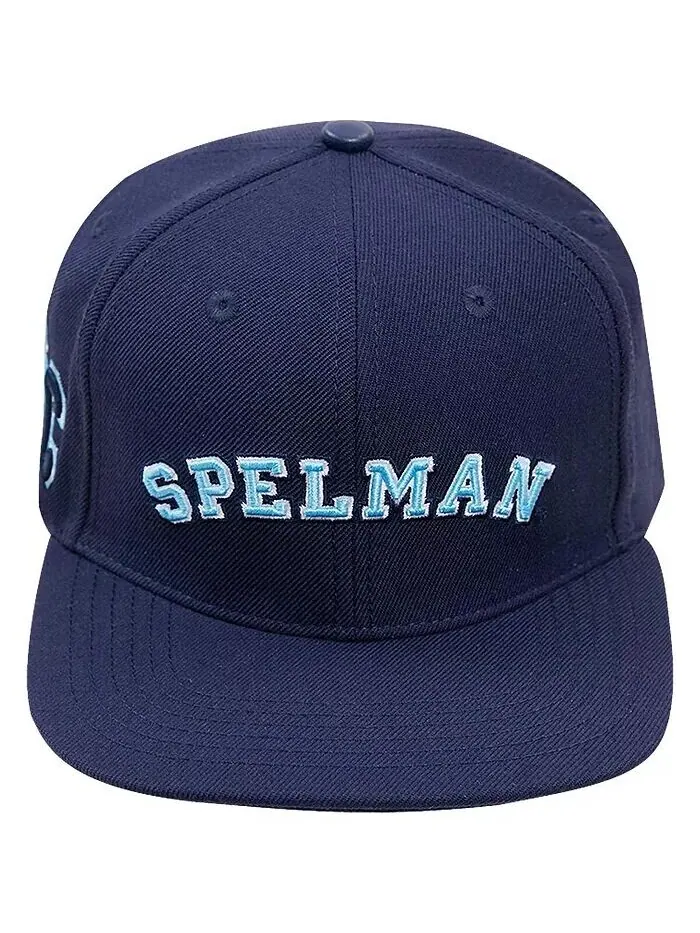 Мужская темно-синяя кепка Spelman College Jaguar Evergreen Spelman Snapback Pro Standard — изображение 2 из 2
