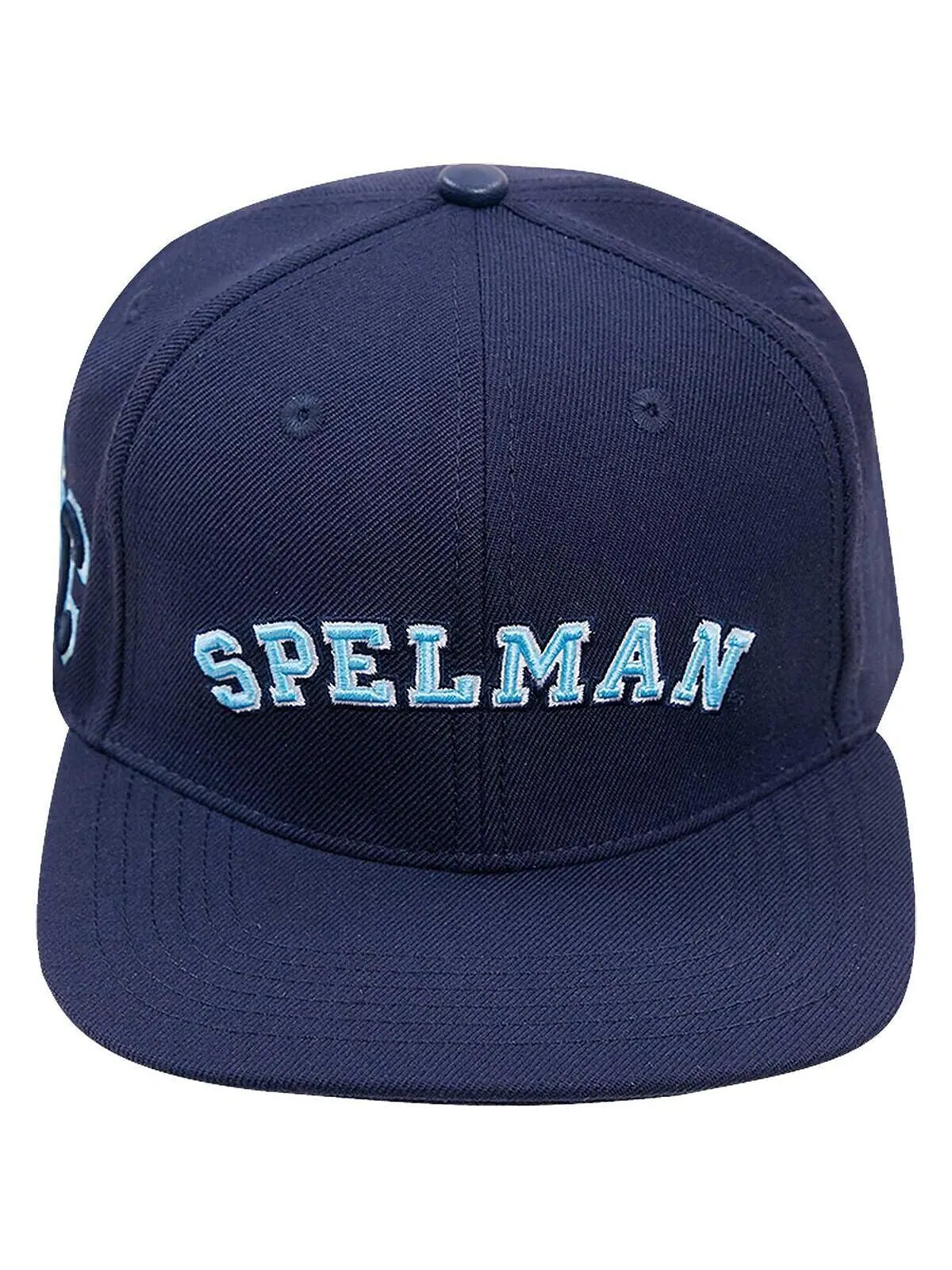 Мужская темно-синяя кепка Spelman College Jaguar Evergreen Spelman Snapback Pro Standard — изображение 2 из 2, темно-синий