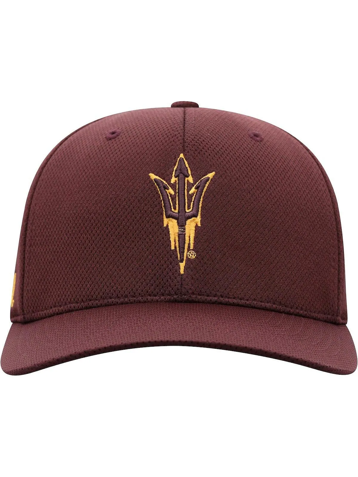 Мужская темно-бордовая шляпа с логотипом Arizona State Sun Devils Reflex Top of the World — изображение 2 из 4, коричневый