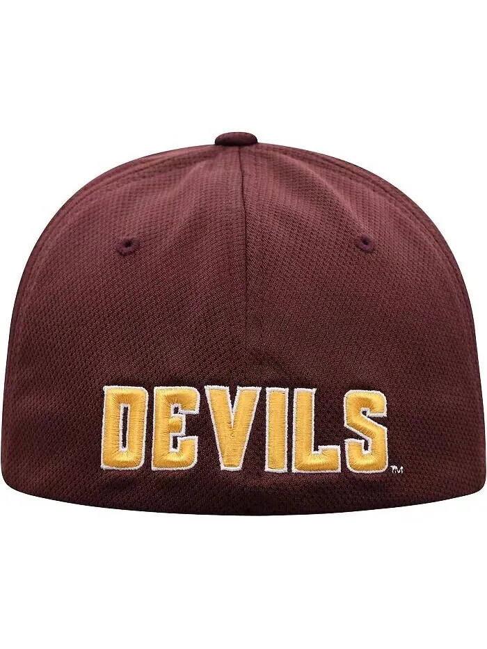 Мужская темно-бордовая шляпа с логотипом Arizona State Sun Devils Reflex Top Of The World — изображение 4 из 4