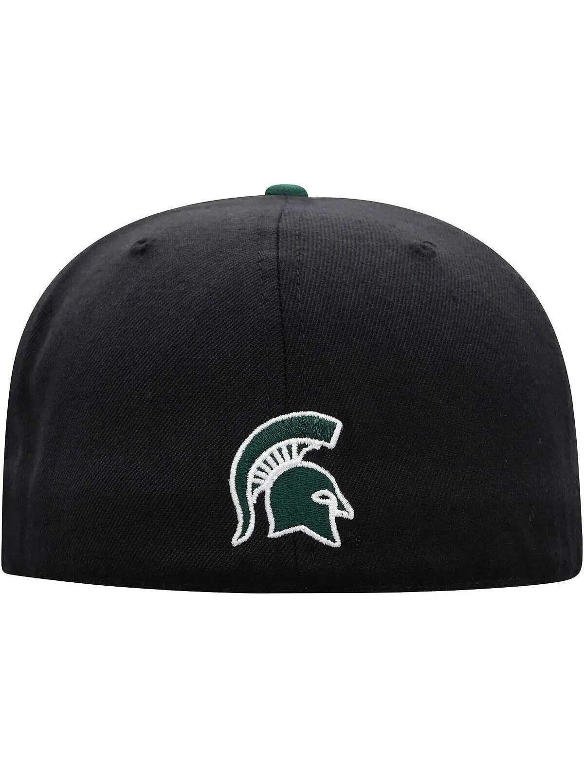 Мужская черно-зеленая двухцветная приталенная шляпа Michigan State Spartans Team Color Top of the — изображение 3 из 4