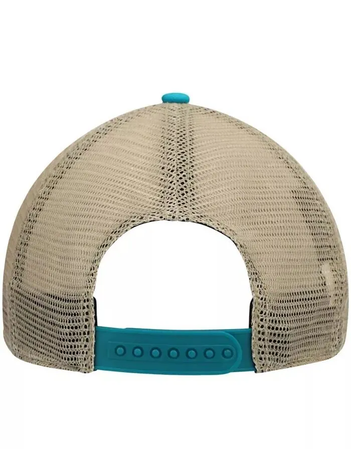 Мужская кепка Snapback цвета морской волны и натурального цвета Miami Dolphins Trawler Trucker — изображение 4 из 4
