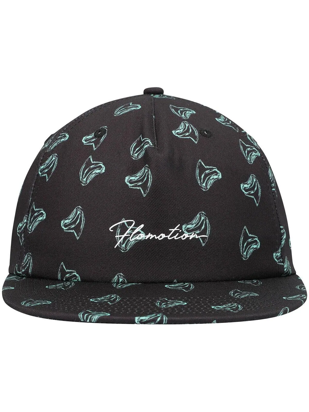 Мужская черная кепка с зубами Snapback Flomotion — изображение 2 из 4, черный