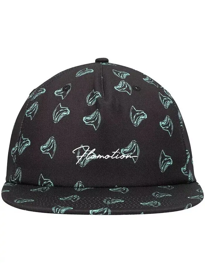 Мужская черная кепка с зубами Snapback Flomotion — изображение 2 из 4