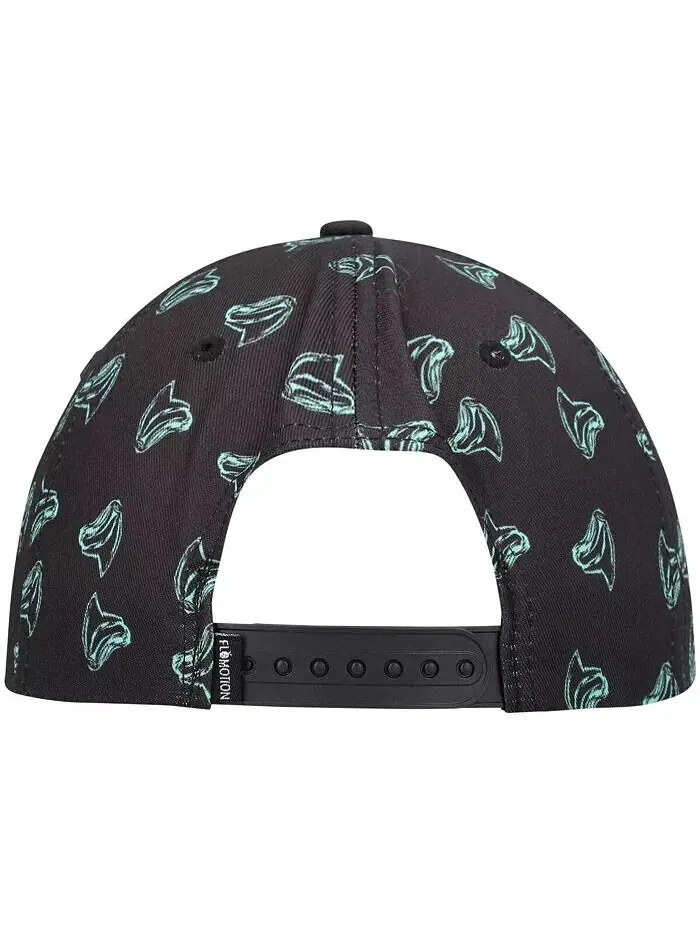 Мужская черная кепка с зубами Snapback Flomotion — изображение 4 из 4