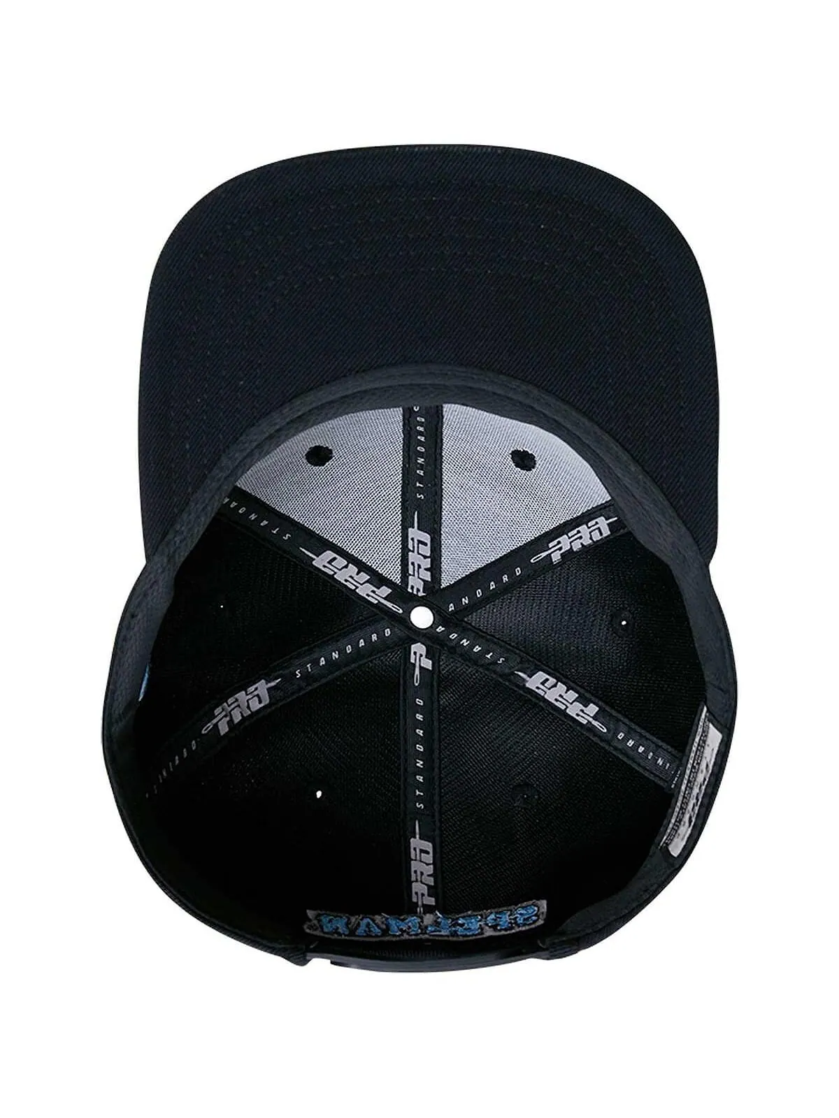 Мужская черная кепка Spelman College Jaguars с арочным логотипом Evergreen Snapback Pro Standard — изображение 4 из 4, черный