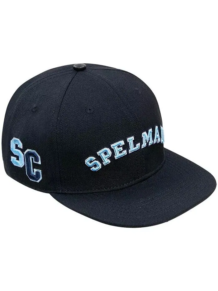 Мужская черная кепка Spelman College Jaguars с арочным логотипом Evergreen Snapback Pro Standard — изображение 1 из 4