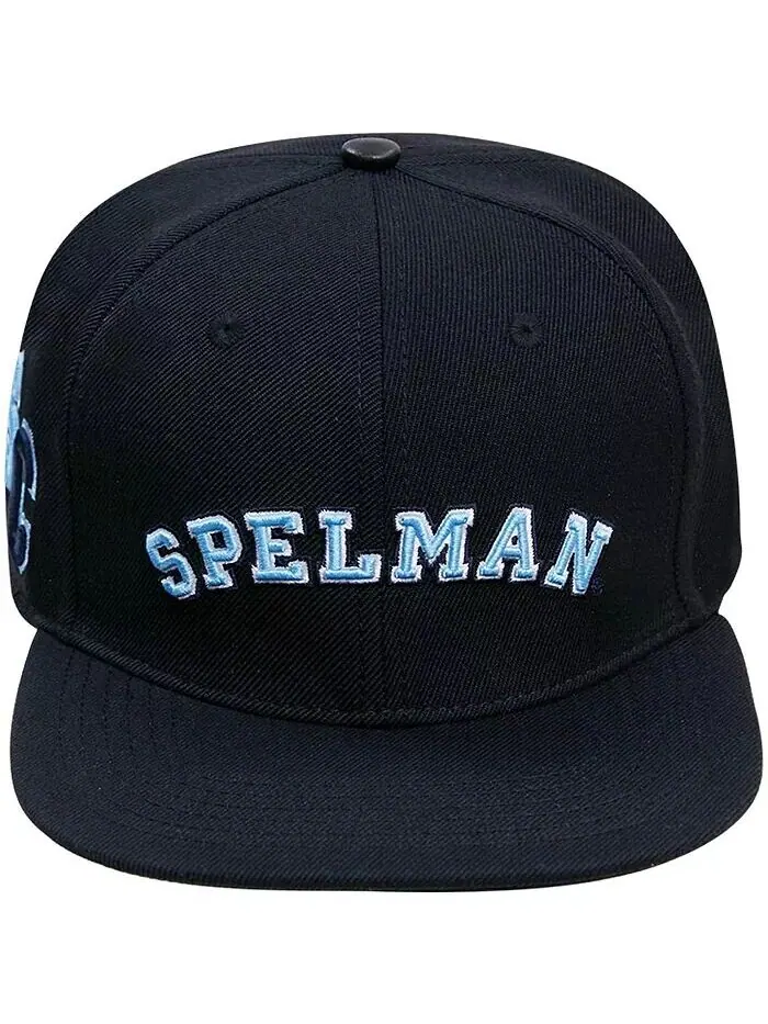 Мужская черная кепка Spelman College Jaguars с арочным логотипом Evergreen Snapback Pro Standard — изображение 2 из 4