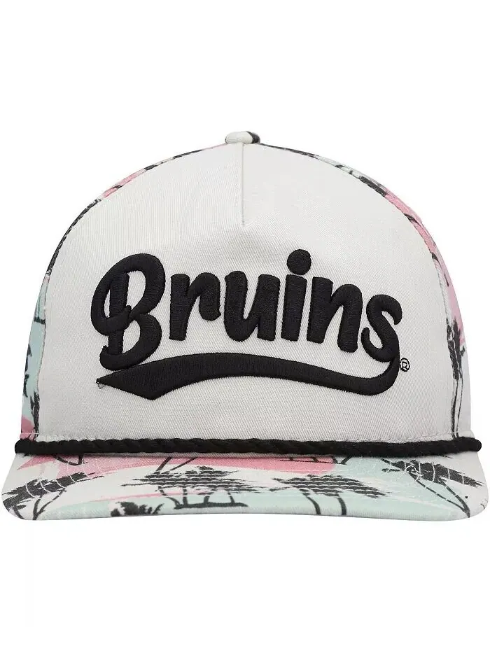 Мужская кремовая кепка Snapback UCLA Bruins High Tide Golfer Snapback New Era — изображение 2 из 2