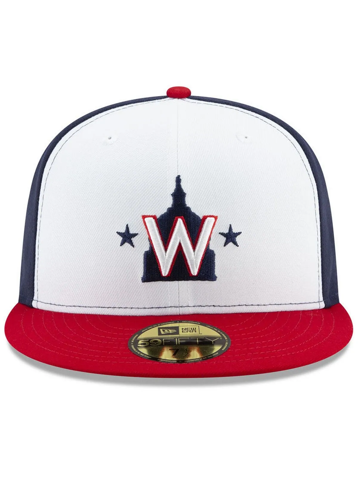Кепка приталенного кроя Washington Nationals Authentic Collection 59FIFTY New Era — изображение 2 из 4