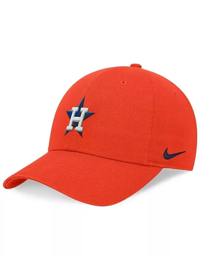 Мужская темно-синяя регулируемая шляпа Houston Astros Evergreen Club Nike — изображение 1 из 7