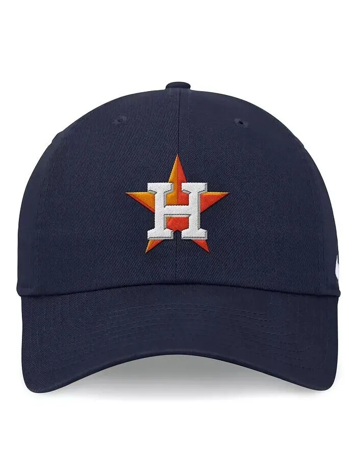 Мужская темно-синяя регулируемая шляпа Houston Astros Evergreen Club Nike — изображение 5 из 7