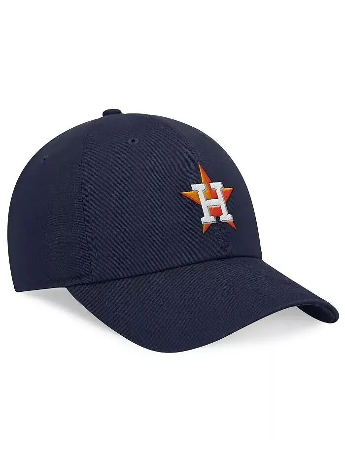 Мужская темно-синяя регулируемая шляпа Houston Astros Evergreen Club Nike — изображение 7 из 7