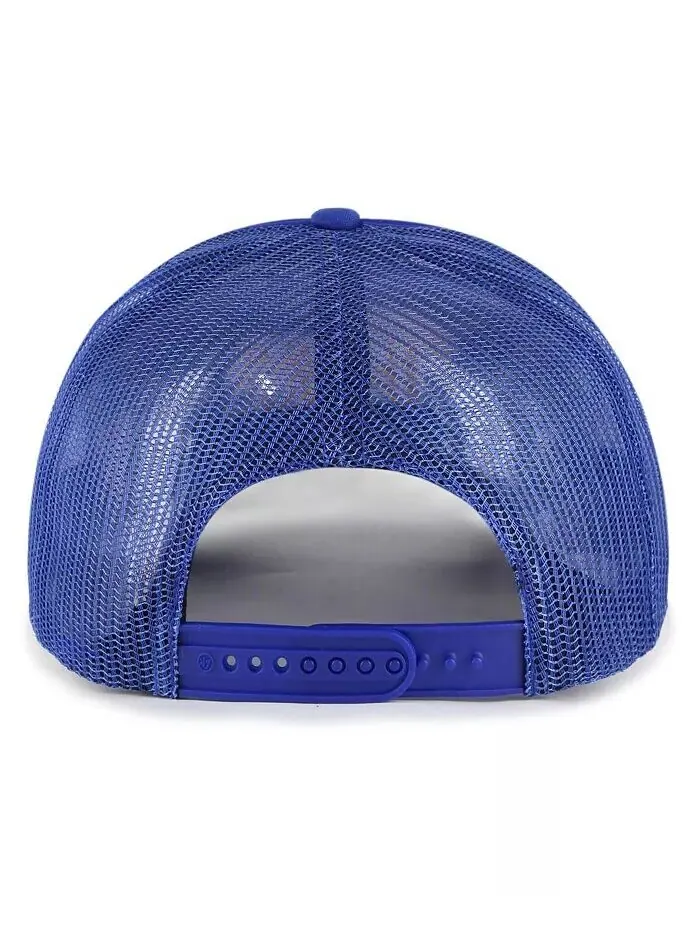 Мужская кепка Trucker Snapback с логотипом Royal Chicago Cubs '47 Brand — изображение 2 из 2