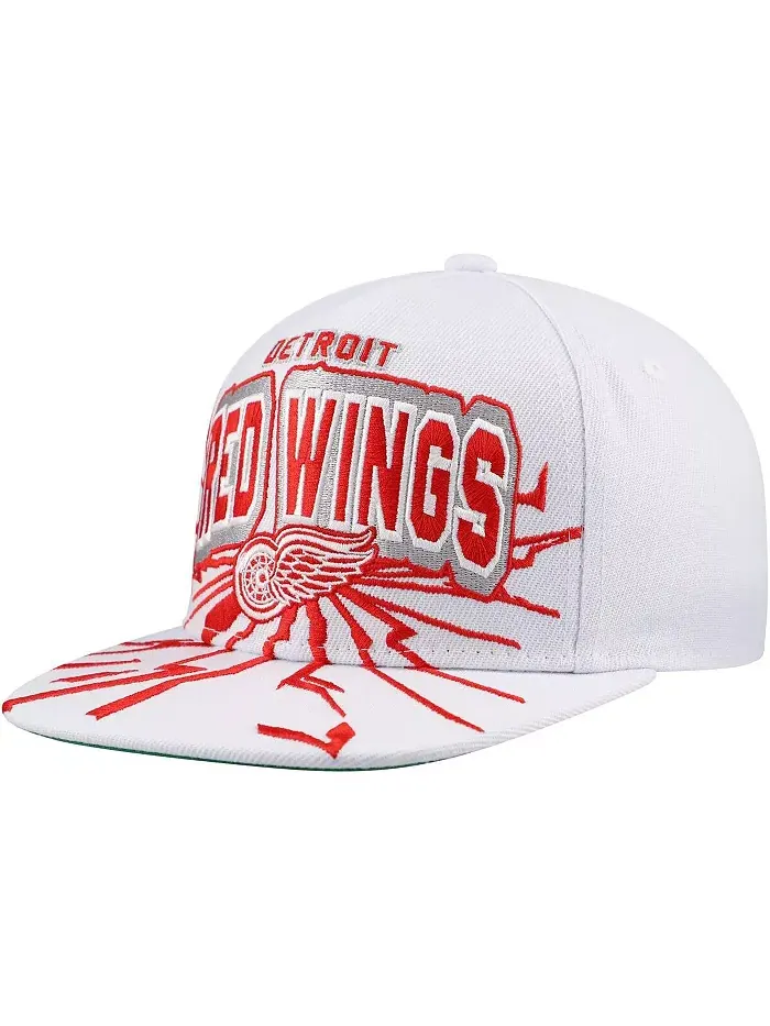 Бейсболка Detroit Red Wings After Shock для подростков, белая Mitchell & Ness — изображение 1 из 5