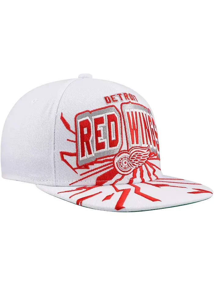 Бейсболка Detroit Red Wings After Shock для подростков, белая Mitchell & Ness — изображение 4 из 5