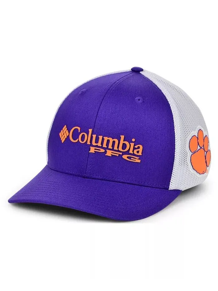 Эластичная кепка Clemson Tigers PFG Columbia — изображение 1 из 3