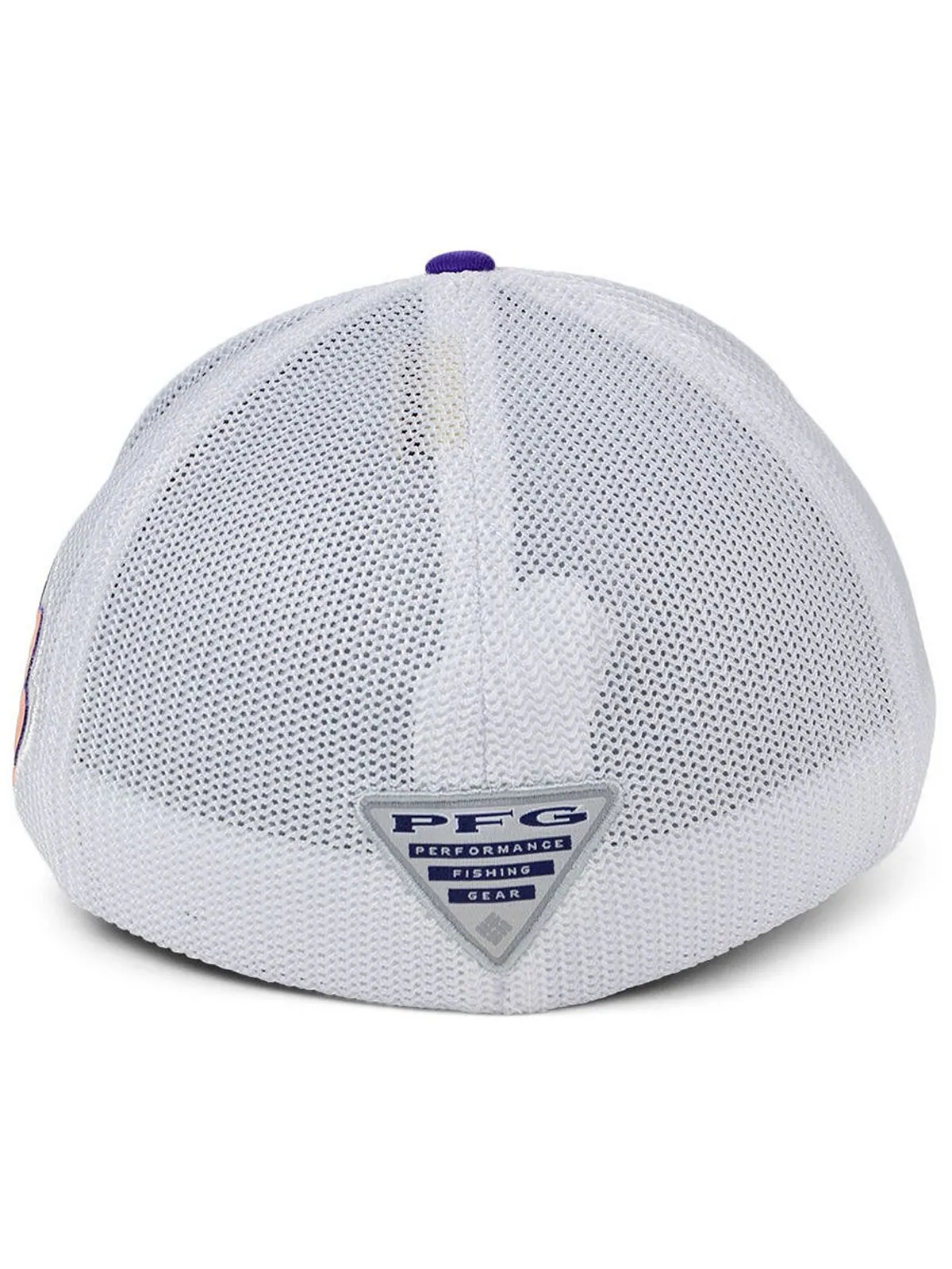 Эластичная кепка Clemson Tigers PFG Columbia — изображение 3 из 3, фиолетовый/белый