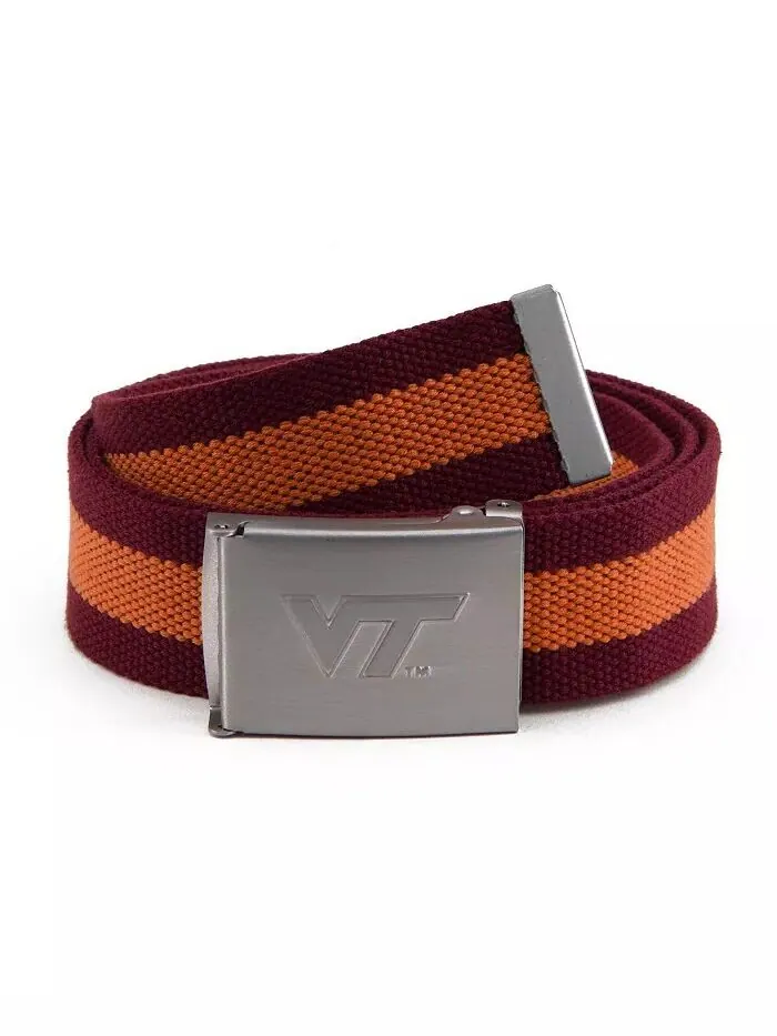Мужской тканевый ремень Virginia Tech Hokies Eagles Wings — изображение 1 из 1