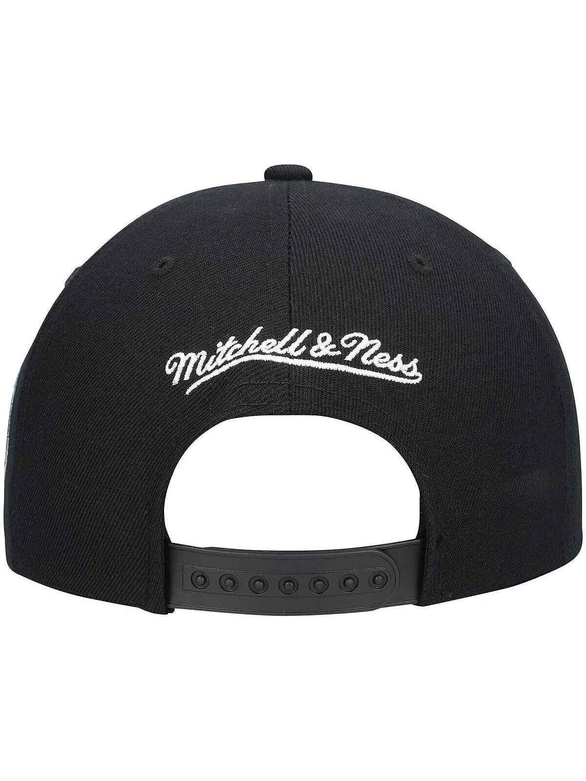 Мужская черная кепка Snapback Dallas Mavericks Hardwood Classics Script 2.0 Mitchell & Ness — изображение 4 из 4, черный