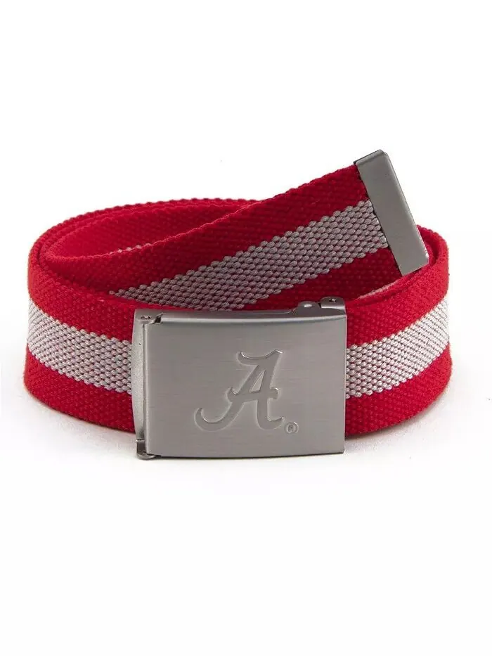Мужской тканевый ремень Alabama Crimson Tide Eagles Wings — изображение 1 из 1