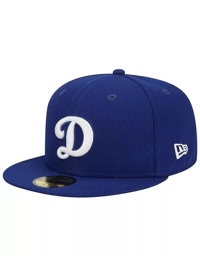 Мужская шляпа с альтернативным логотипом Royal Los Angeles Dodgers World Series 2020, цвет 59FIFTY — изображение 3 из 4