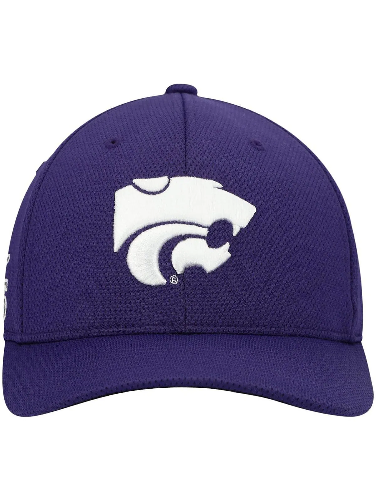 Мужская фиолетовая кепка с логотипом Kansas State Wildcats Reflex Flex Top of the World — изображение 2 из 4, фиолетовый