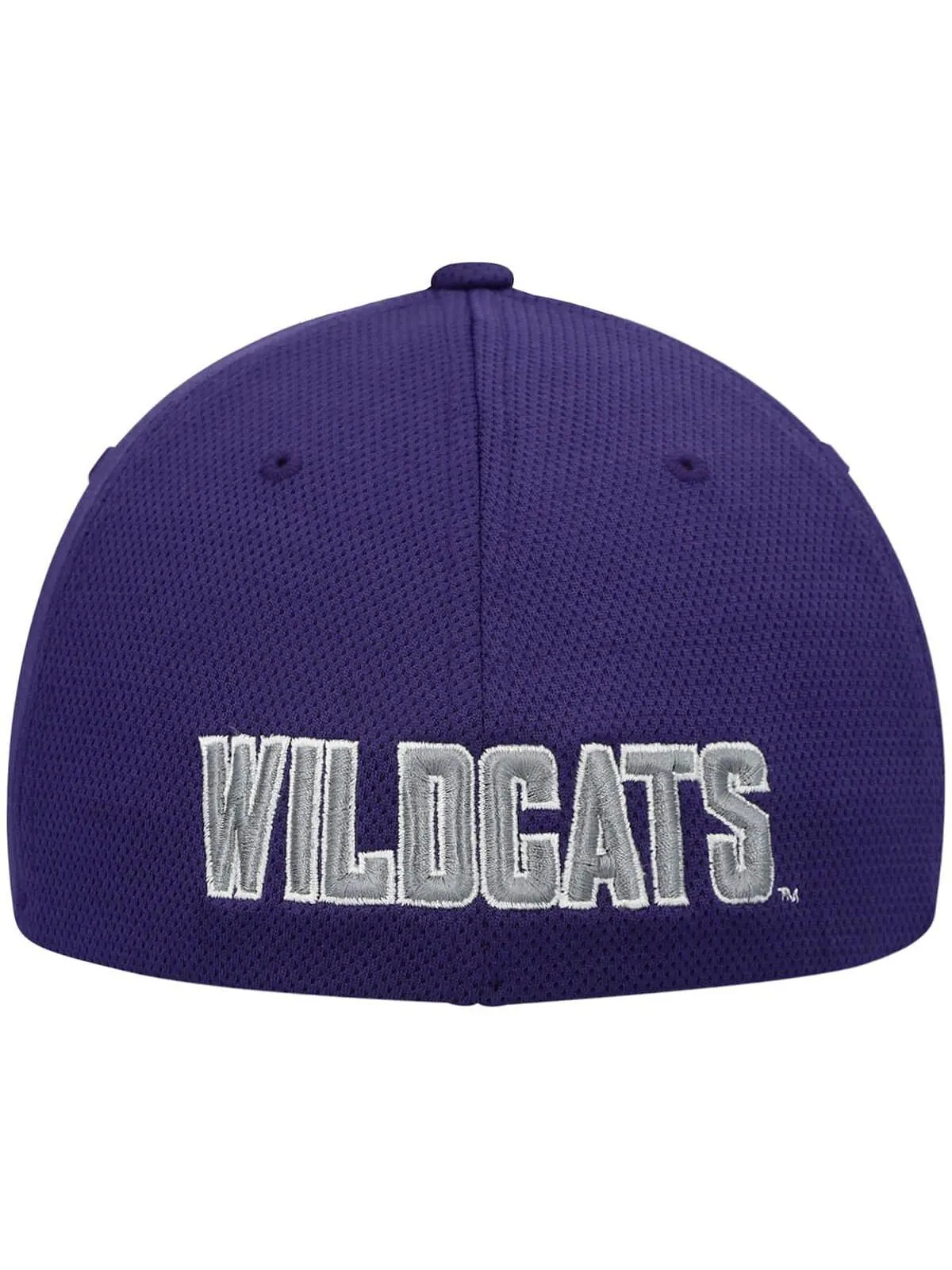 Мужская фиолетовая кепка с логотипом Kansas State Wildcats Reflex Flex Top of the World — изображение 4 из 4, фиолетовый
