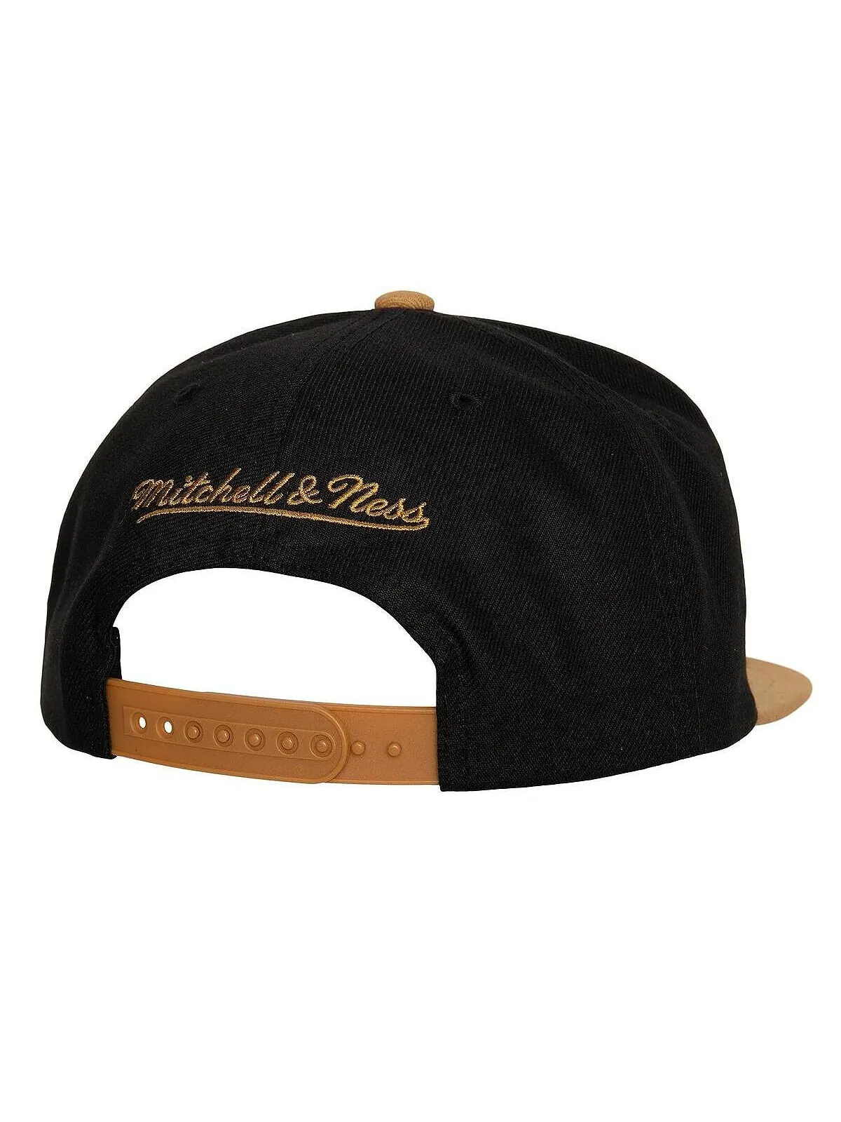 Мужская черная кепка Vegas Golden Knights Core Team Ground 2.0 Snapback Mitchell & Ness — изображение 2 из 3, черный