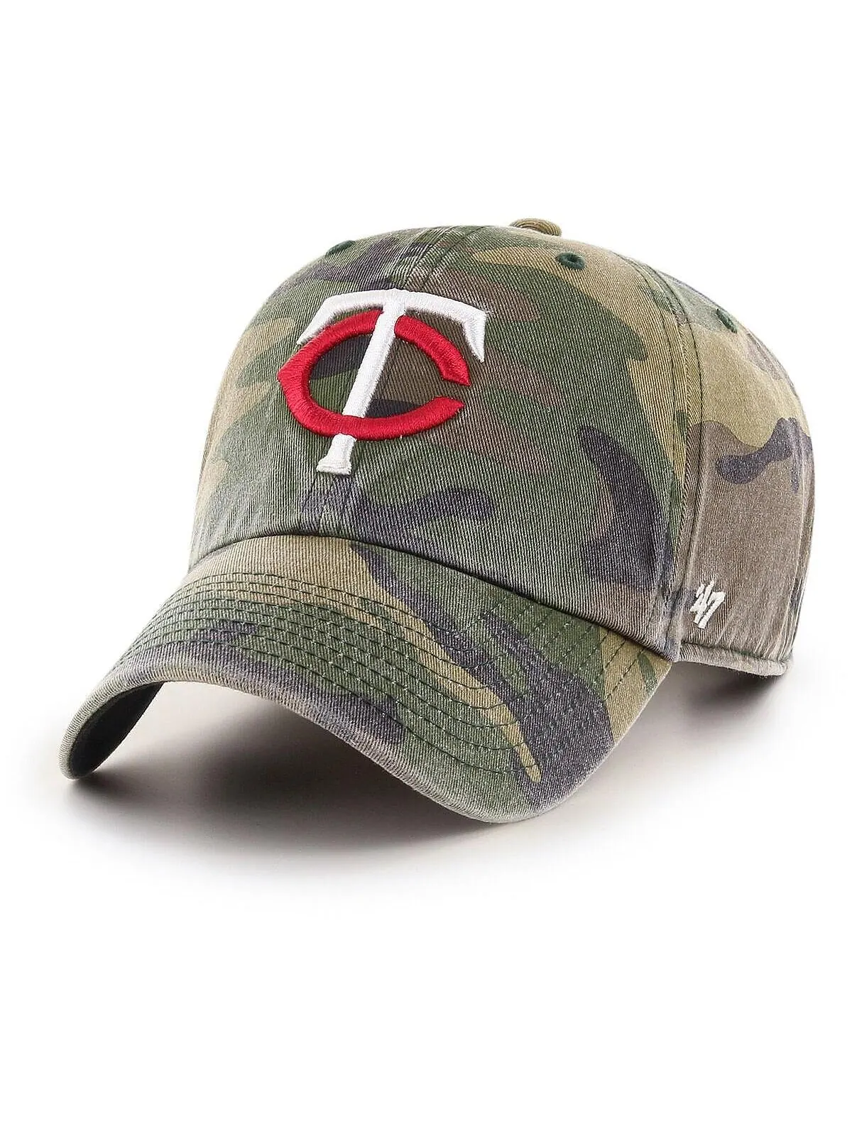 Мужская регулируемая шапка с камуфляжным принтом Minnesota Twins '47 Clean Up '47 Brand — изображение 1 из 4