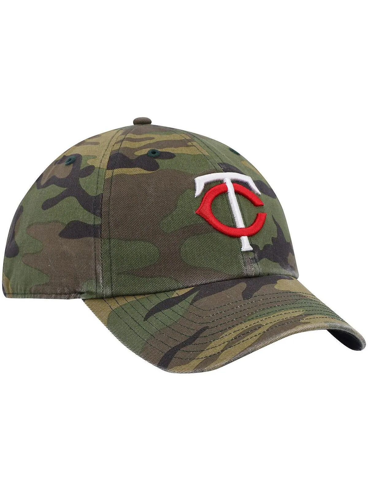 Мужская регулируемая шапка с камуфляжным принтом Minnesota Twins '47 Clean Up '47 Brand — изображение 3 из 4