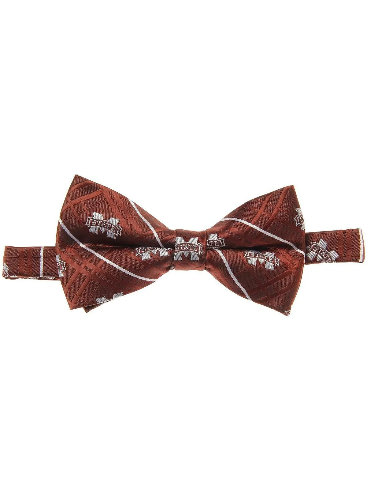 Мужской темно-бордовый оксфордский галстук-бабочка Mississippi State Bulldogs Eagles Wings — изображение 1 из 2, коричневый