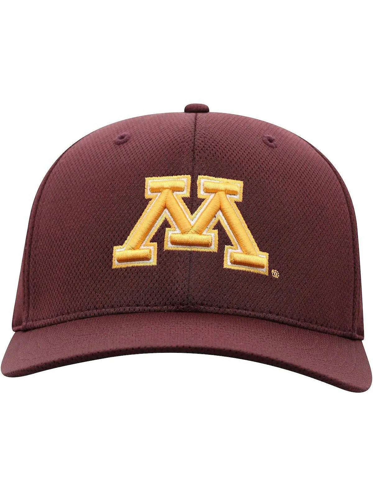 Мужская бордовая кепка с логотипом Minnesota Golden Gophers Reflex Top of the World — изображение 2 из 4, коричневый