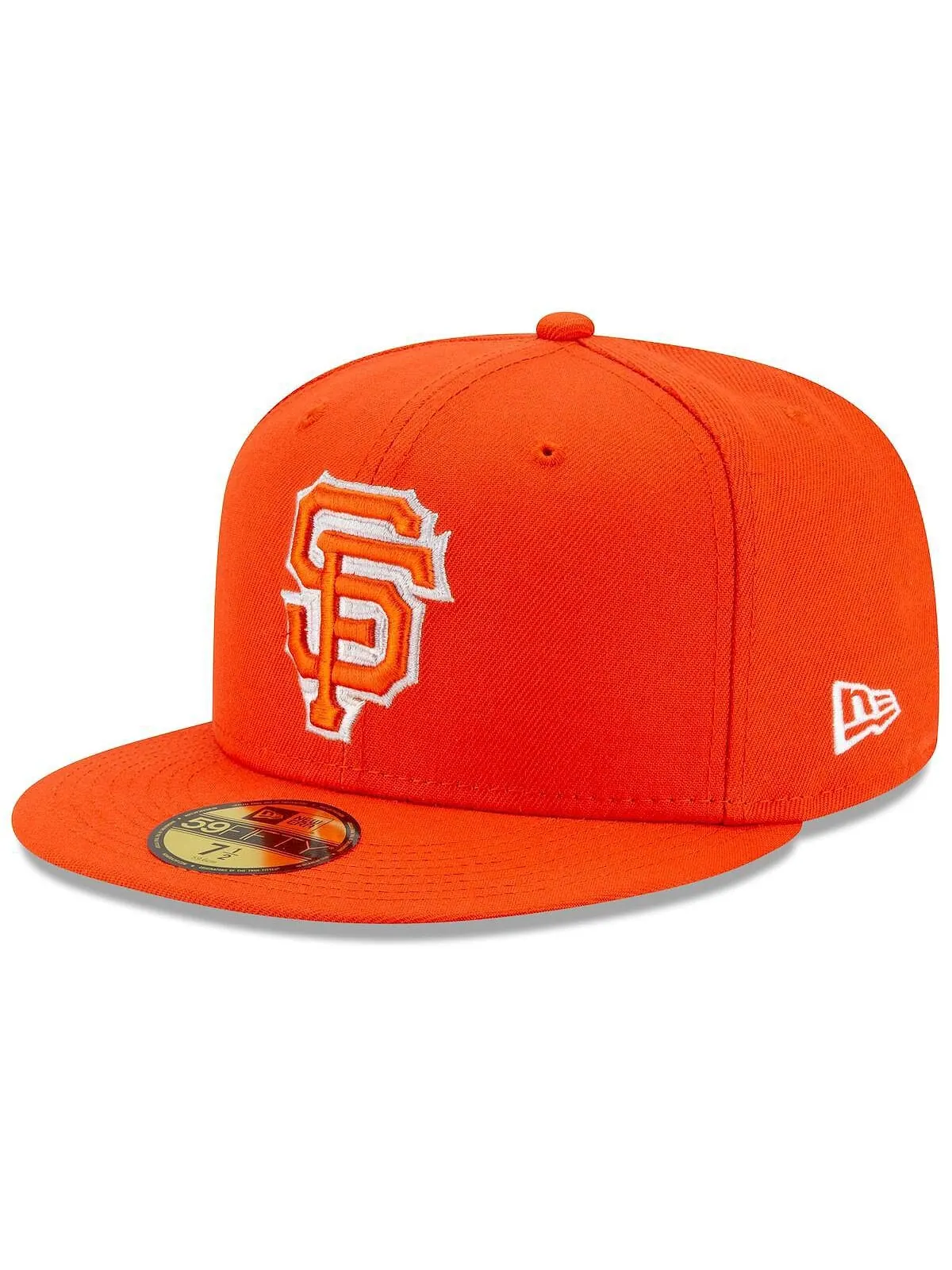 Мужская оранжевая приталенная шляпа San Francisco Giants City Connect 59FIFTY New Era — изображение 2 из 4, оранжевый