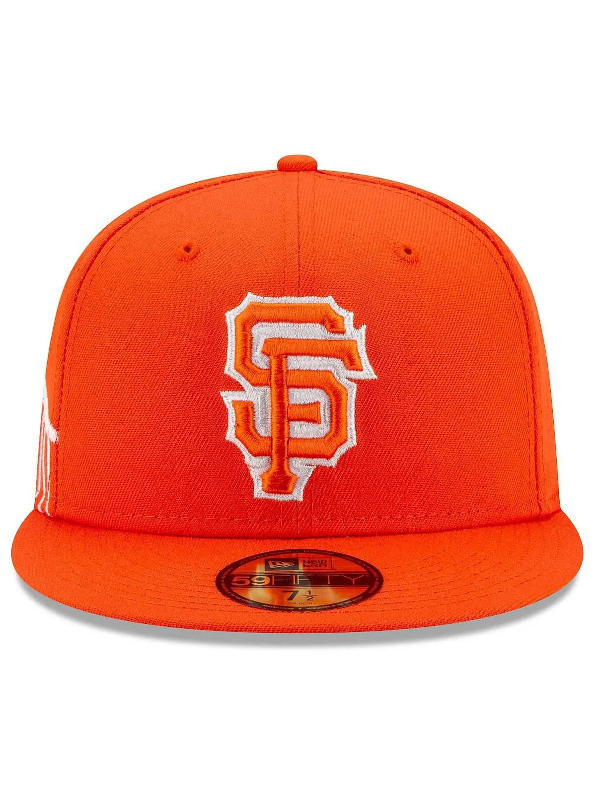 Мужская оранжевая приталенная шляпа San Francisco Giants City Connect 59FIFTY New Era — изображение 3 из 4, оранжевый