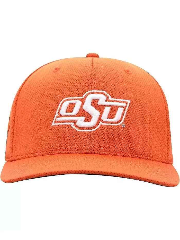 Мужская оранжевая гибкая кепка с логотипом Oklahoma State Cowboys Reflex Logo Top Of The World — изображение 2 из 4