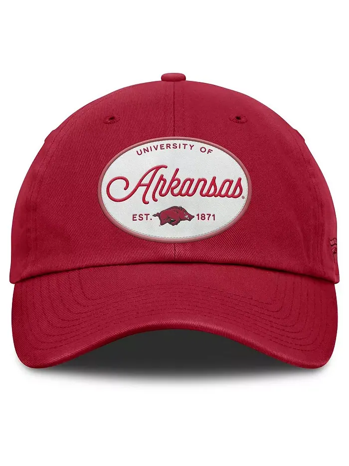 Женская регулируемая кепка Cardinal Arkansas Razorbacks Candid Fanatics — изображение 2 из 4
