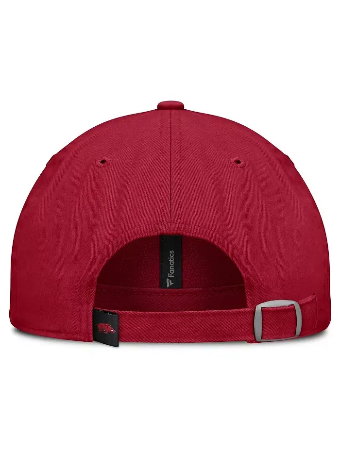 Женская регулируемая кепка Cardinal Arkansas Razorbacks Candid Fanatics — изображение 4 из 4