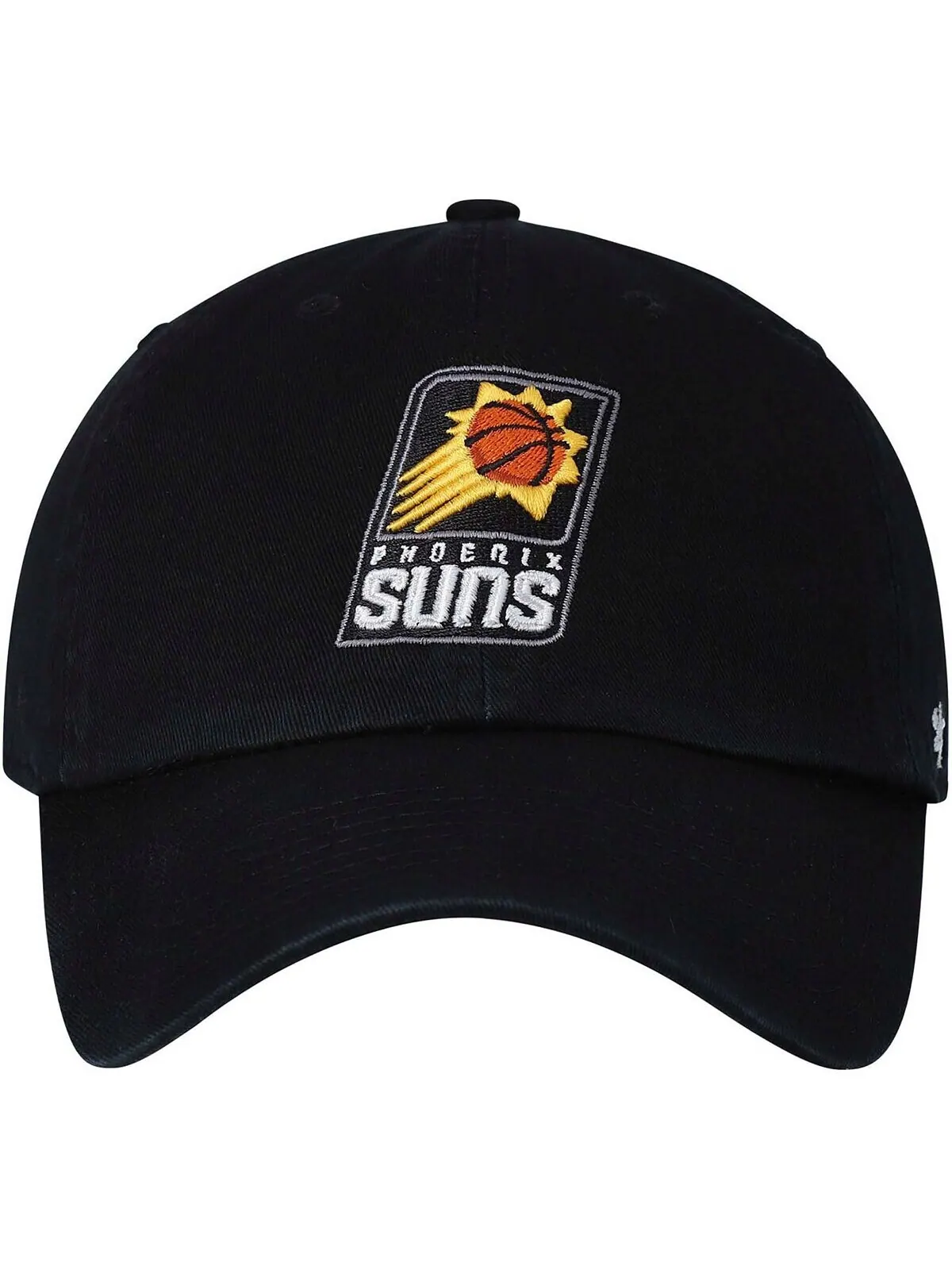 Мужская регулируемая кепка Black Phoenix Suns Team Clean-Up '47 Brand — изображение 2 из 4, черный