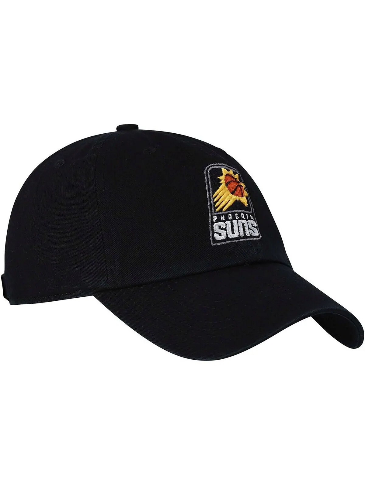 Мужская регулируемая кепка Black Phoenix Suns Team Clean-Up '47 Brand — изображение 3 из 4, черный