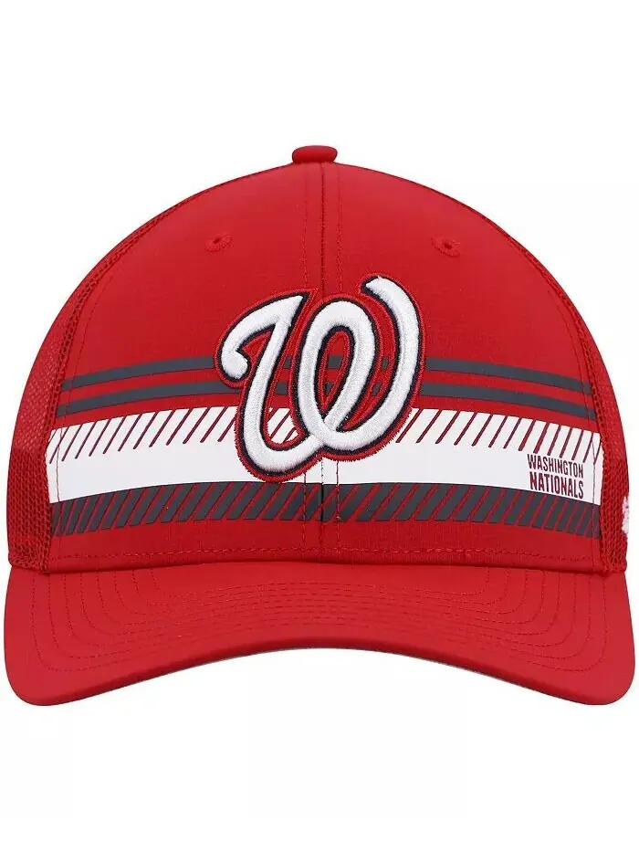 Мужская красная кепка '47 Washington Nationals Cumberland Trucker Snapback '47 Brand — изображение 2 из 4