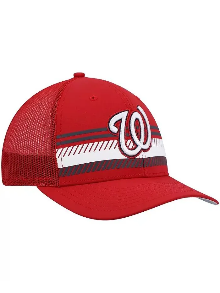 Мужская красная кепка '47 Washington Nationals Cumberland Trucker Snapback '47 Brand — изображение 3 из 4