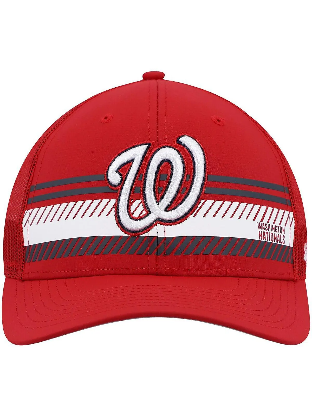 Мужская красная кепка '47 Washington Nationals Cumberland Trucker Snapback '47 Brand — изображение 2 из 4, красный