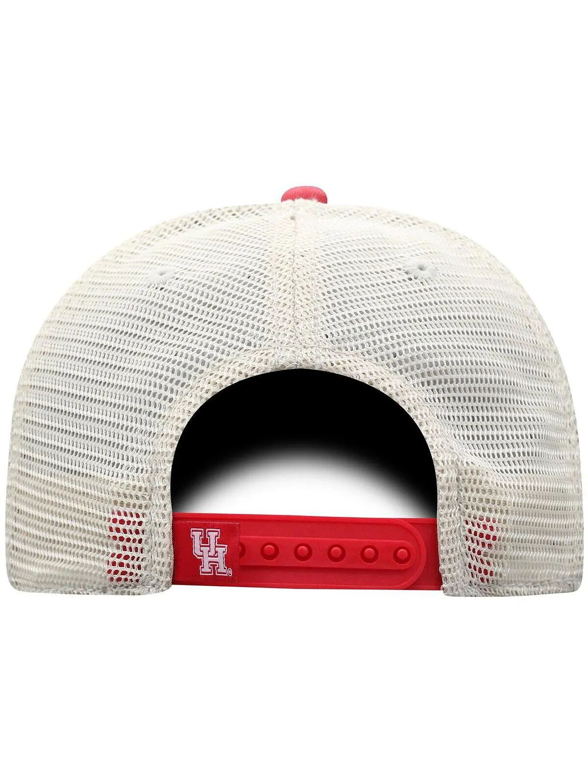 Мужская красная кепка Houston Cougars Offroad Trucker Snapback Top of the World — изображение 4 из 4, красный