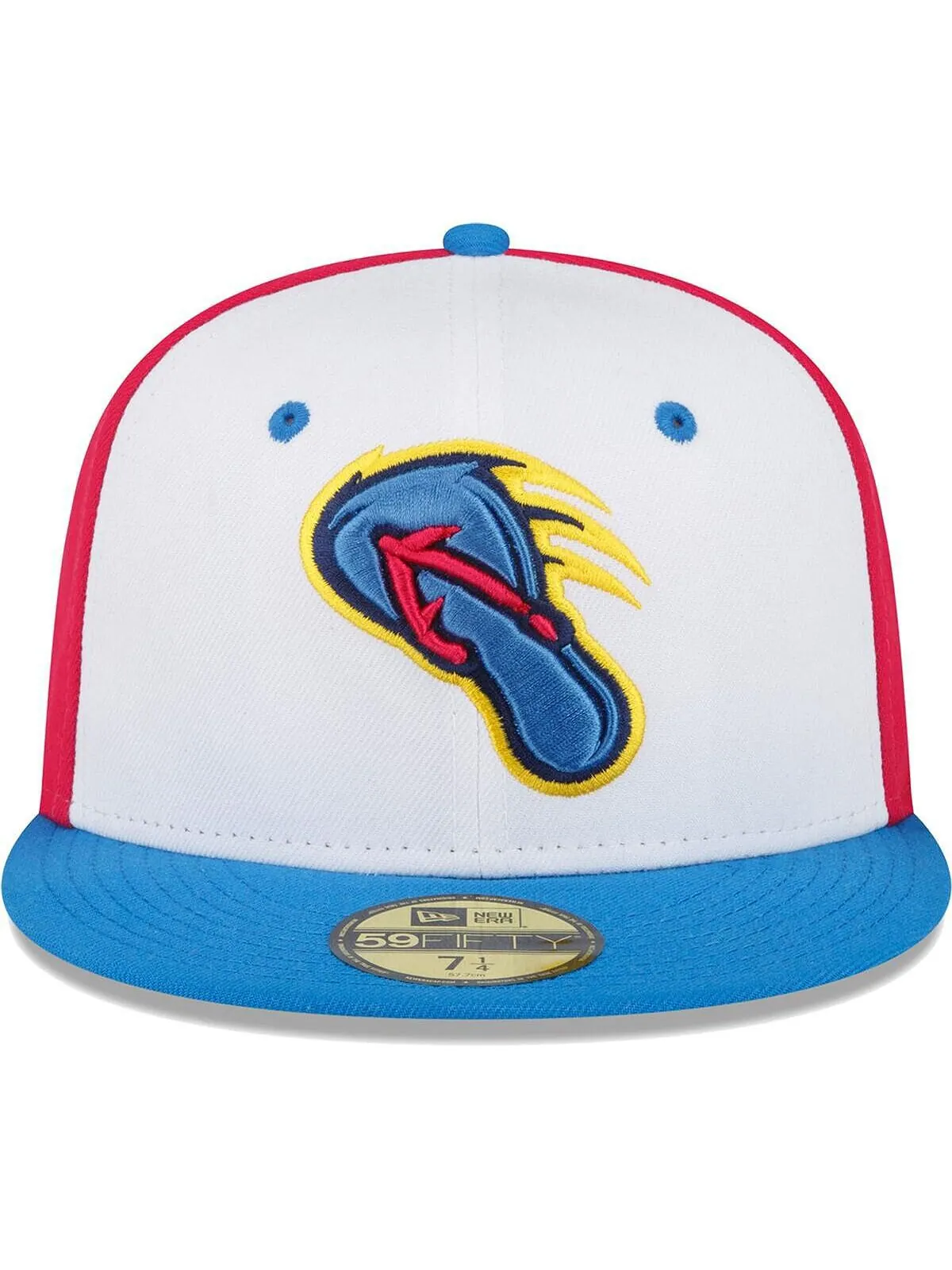 Мужская белая шляпа приталенного кроя San Antonio Missions Copa De La Diversion 59FIFTY New Era — изображение 2 из 4, белый