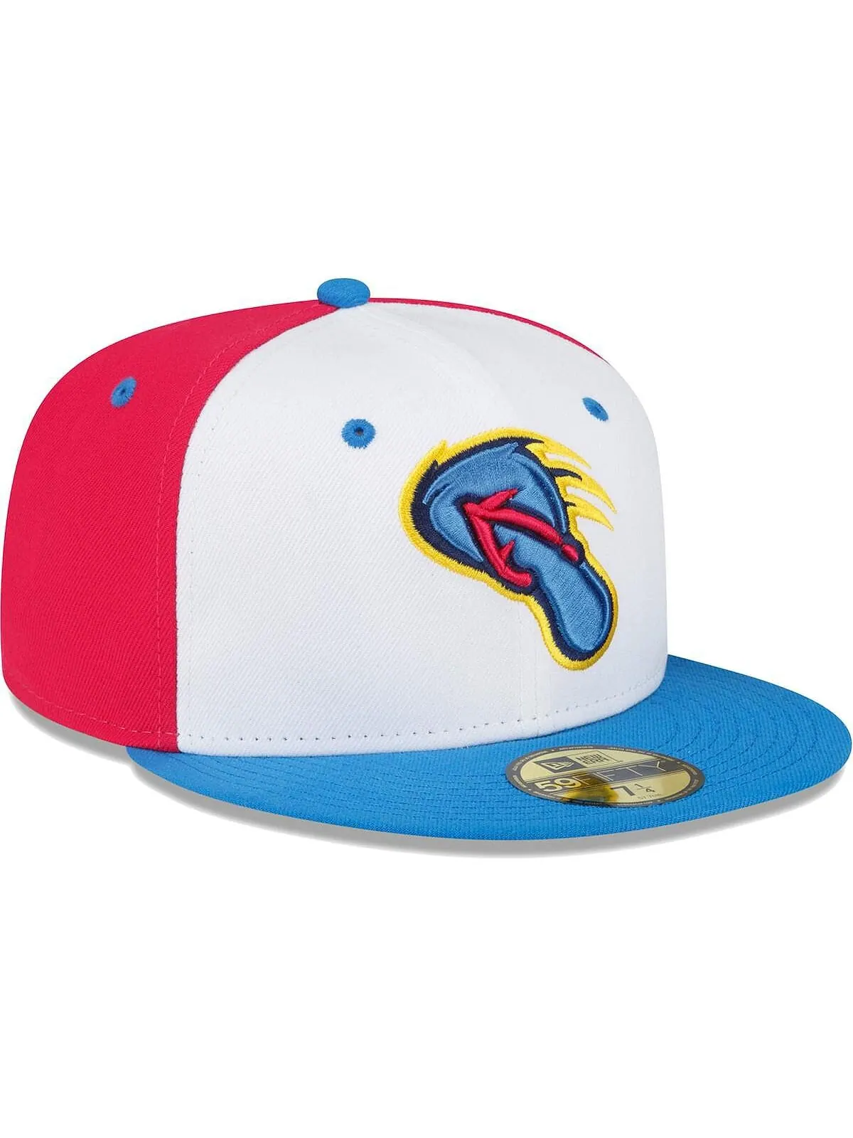 Мужская белая шляпа приталенного кроя San Antonio Missions Copa De La Diversion 59FIFTY New Era — изображение 3 из 4, белый