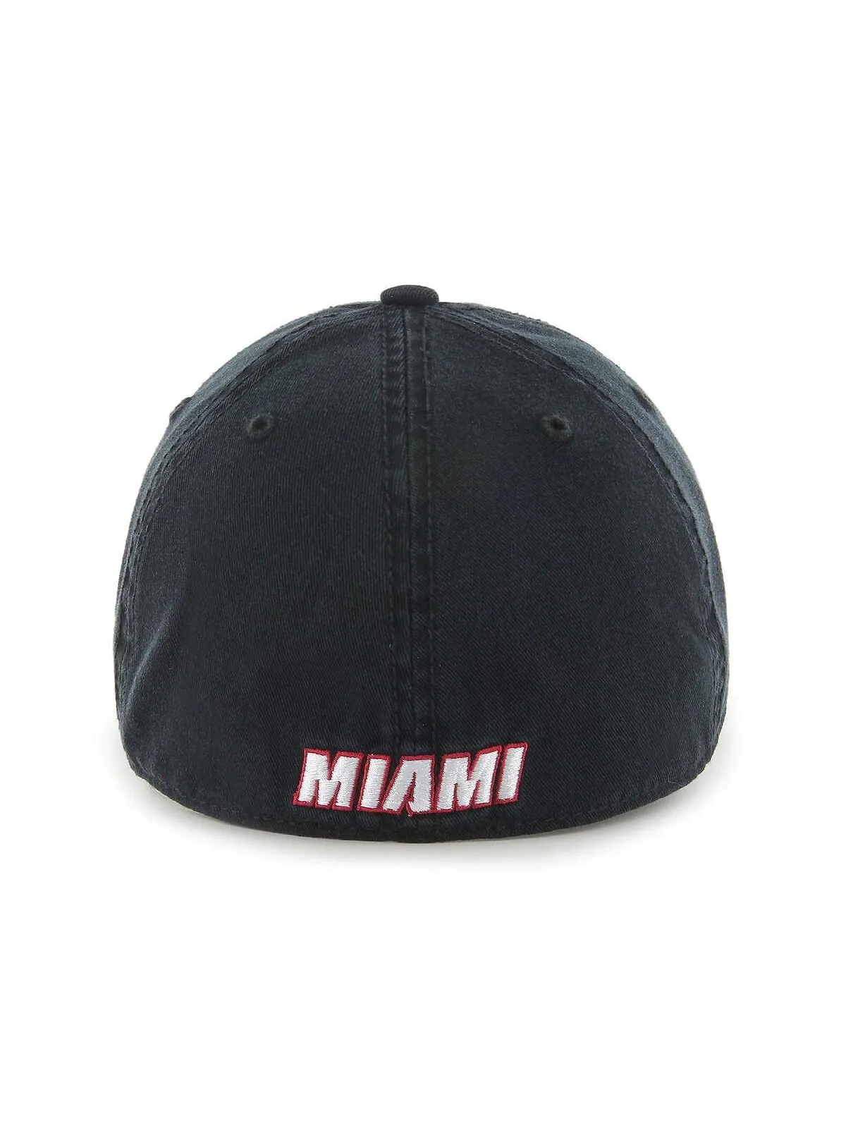 Мужская черная кепка Miami Heat Classic Franchise Flex Hat '47 Brand — изображение 2 из 2, черный