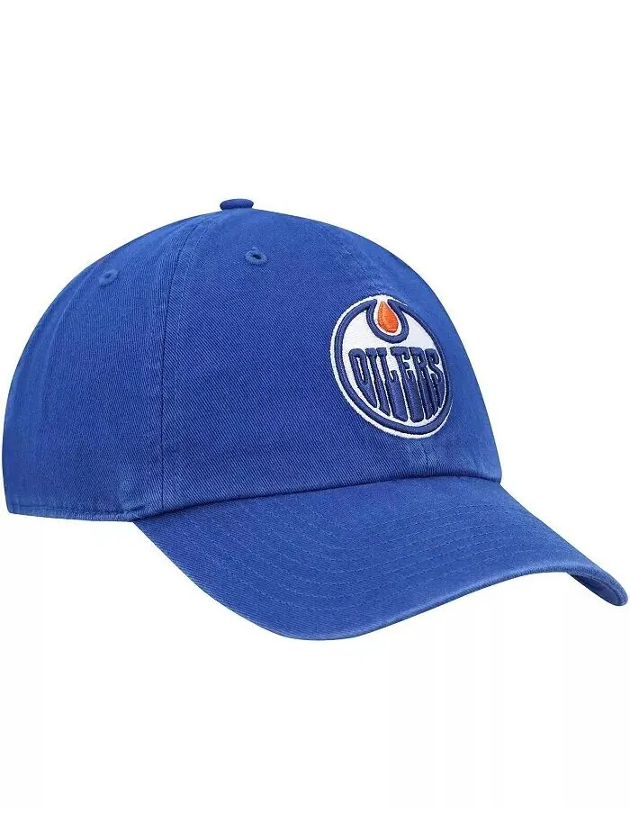Мужская регулируемая кепка Royal Edmonton Oilers Clean Up '47 Brand — изображение 3 из 4