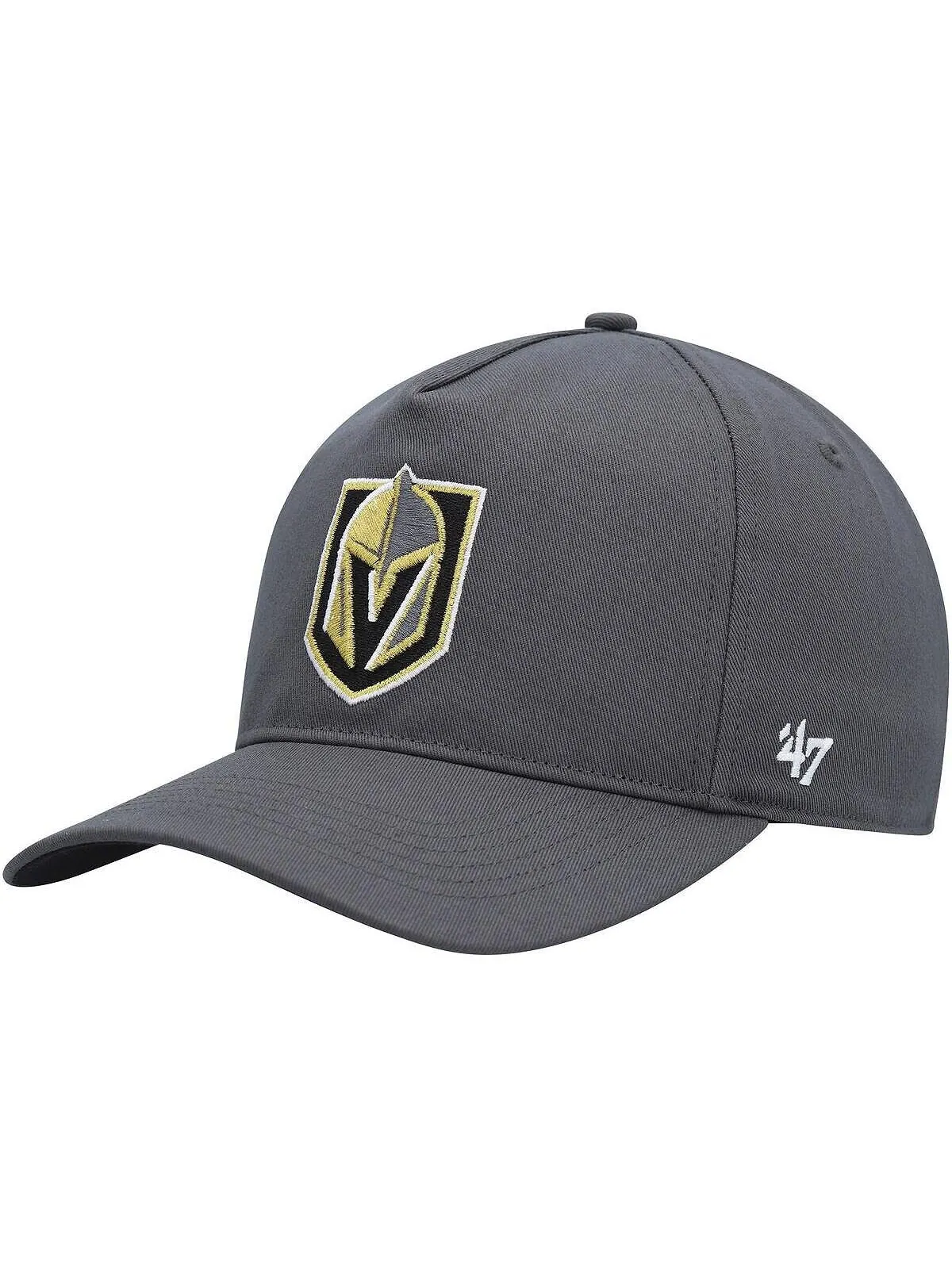 Мужская темно-серая кепка Vegas Golden Knights Primary Hitch Snapback '47 Brand — изображение 1 из 4, темно-серый